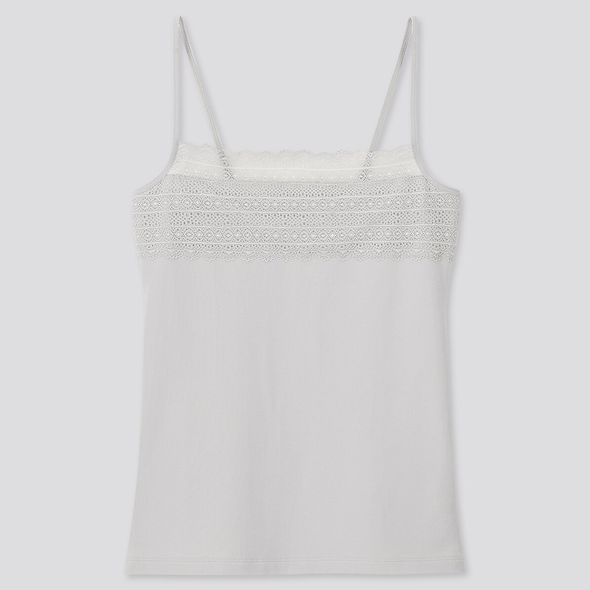 コットンフロントレースキャミソール Women ユニクロ