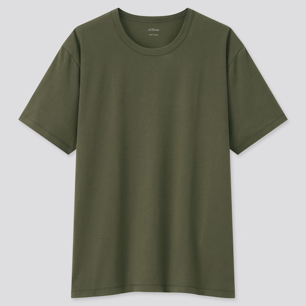 エアリズムコットンクルーネックTシャツ（半袖）