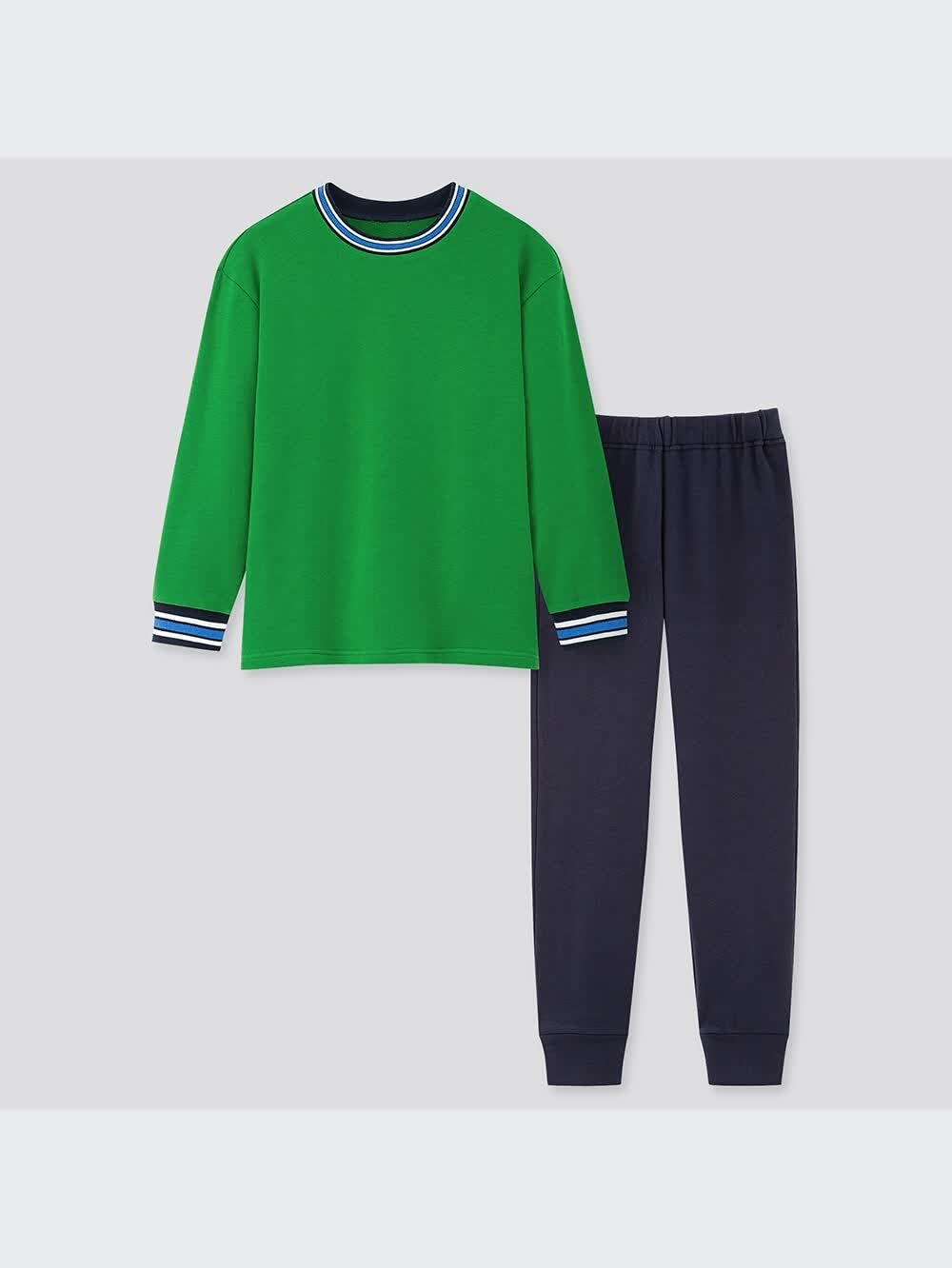 ユニクロ　テニススウェット ユニクロ公式 | ウルトラストレッチスウェットセット（ライン・長袖）