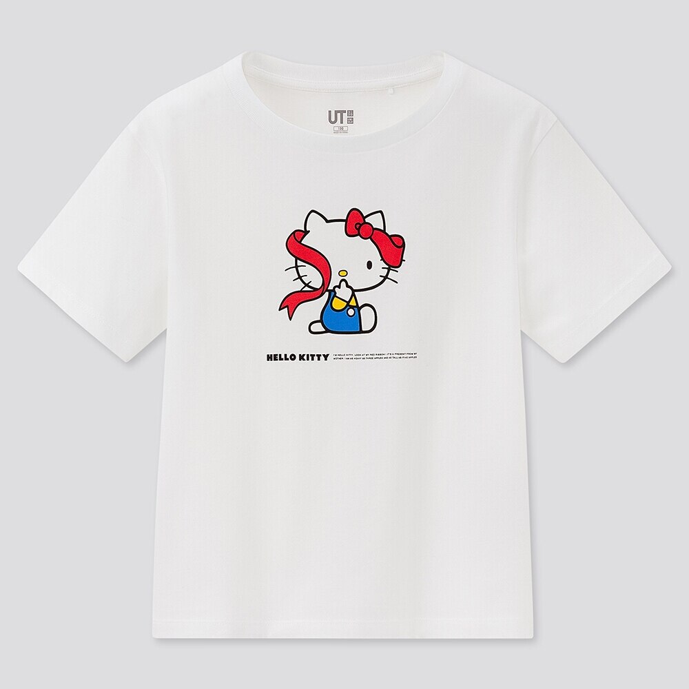 Girls ハローキティ T マーケット By 吉田ユニ Ut ハローキティ グラフィックtシャツ 半袖 チュニック丈 Kids ユニクロ