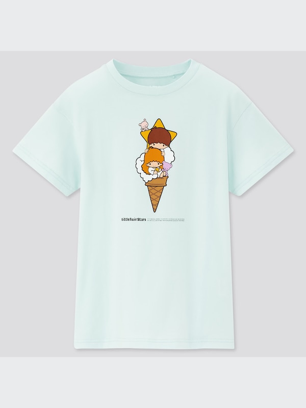 GIRLS ハローキティ T マーケット BY 吉田ユニ UT キキララ（グラフィックTシャツ・半袖・チュニック丈）
