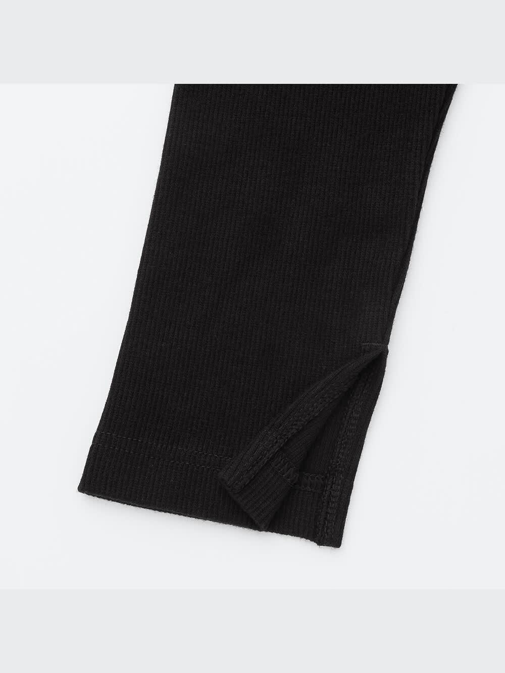 ユニクロ公式 | レギンス（リブ・スリット・9分丈）