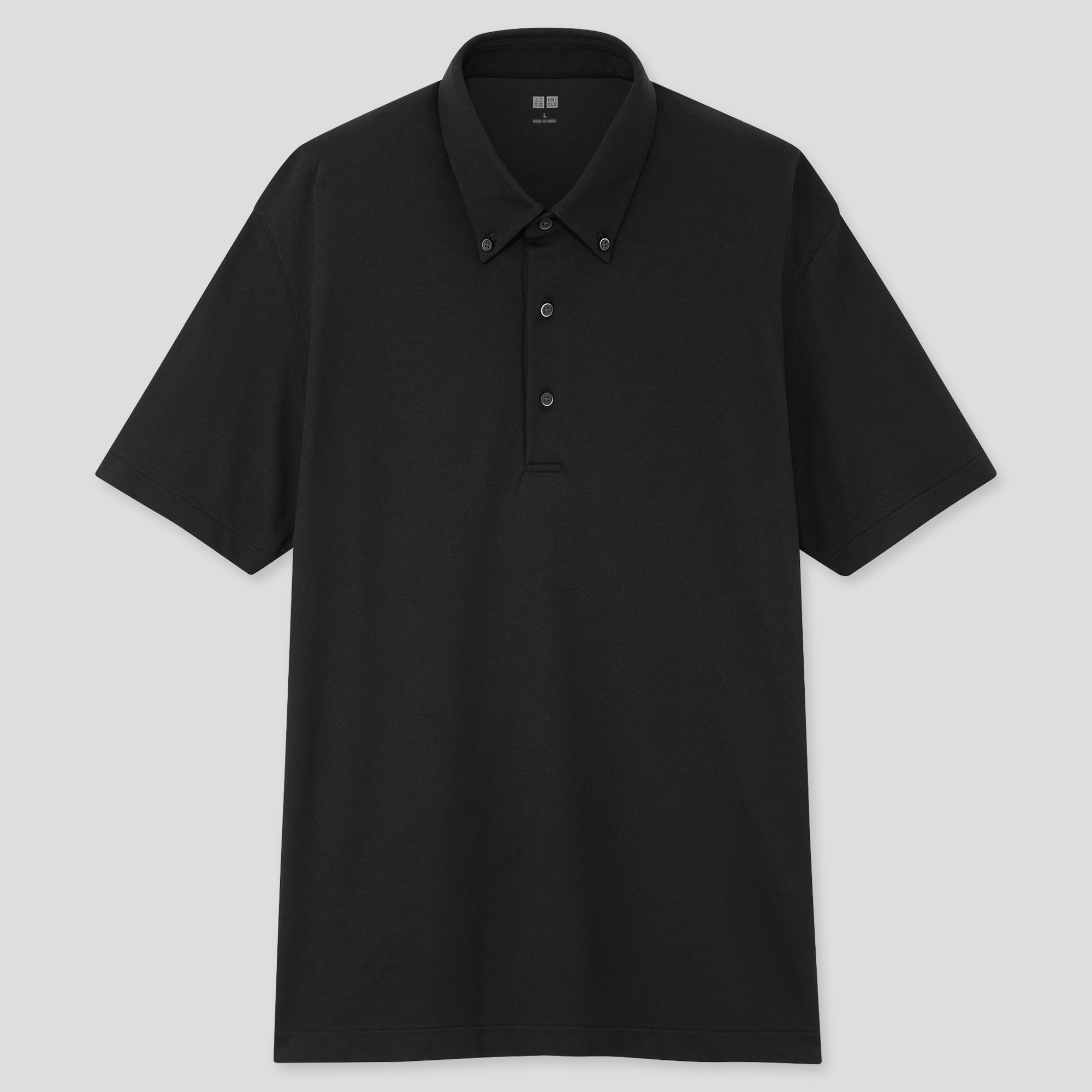 men's polo with button down collar