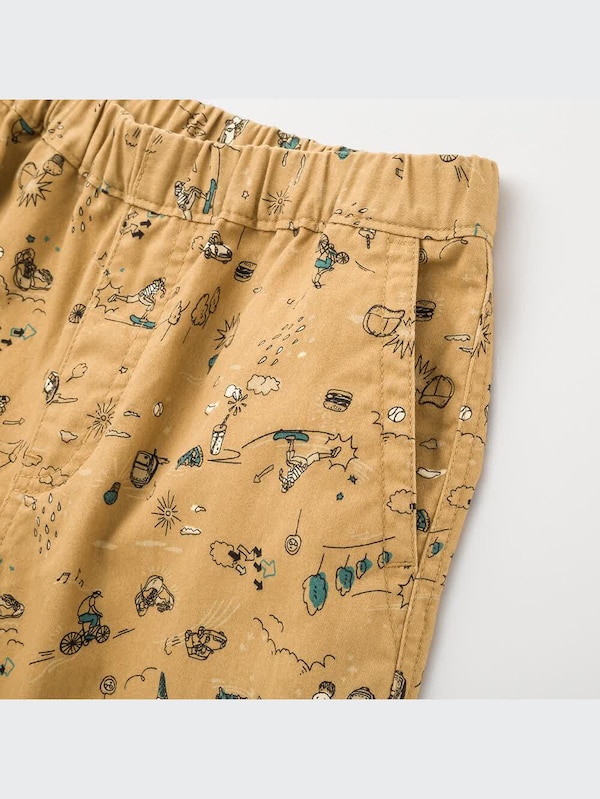 イージーショートパンツ（プリント）