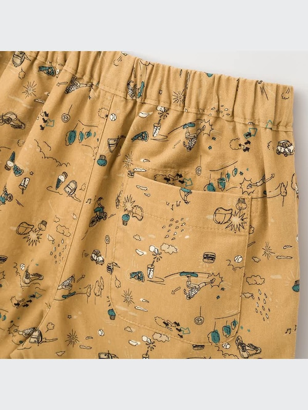 イージーショートパンツ（プリント）