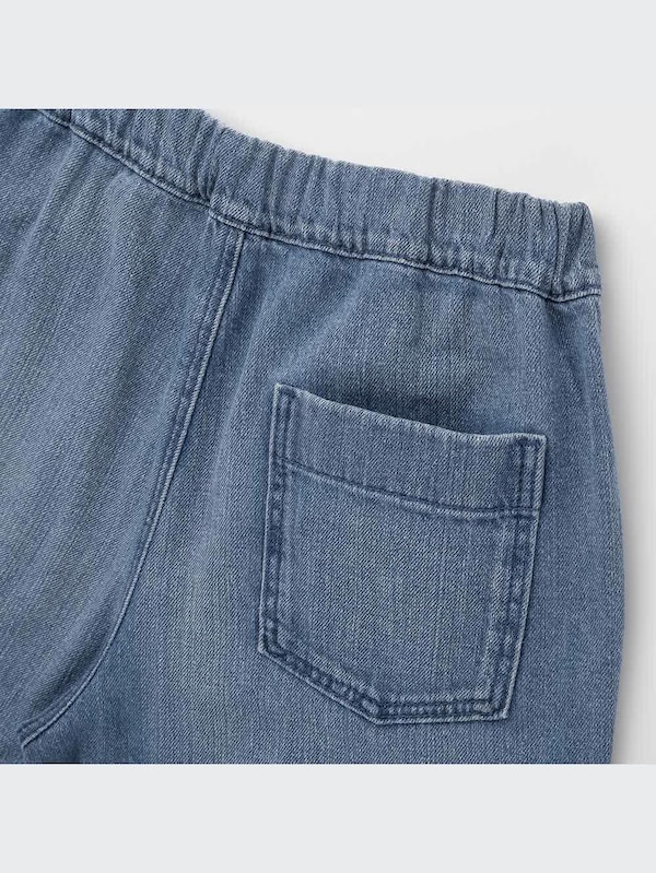 デニムイージーショートパンツ