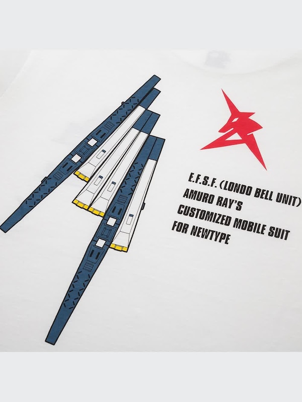 ガンプラ40周年アニバーサリー UT グラフィックTシャツ（半袖・レギュラーフィット）
