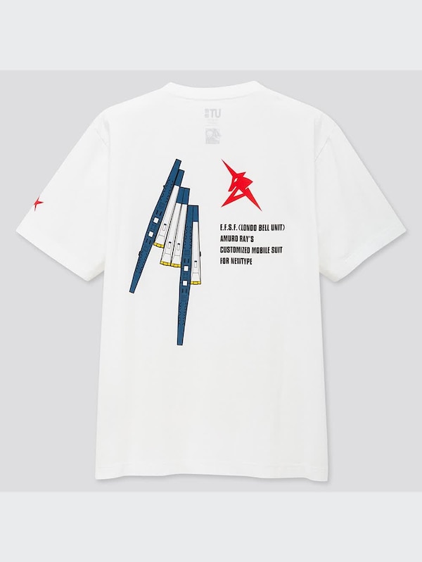 ガンプラ40周年アニバーサリー UT グラフィックTシャツ（半袖・レギュラーフィット）