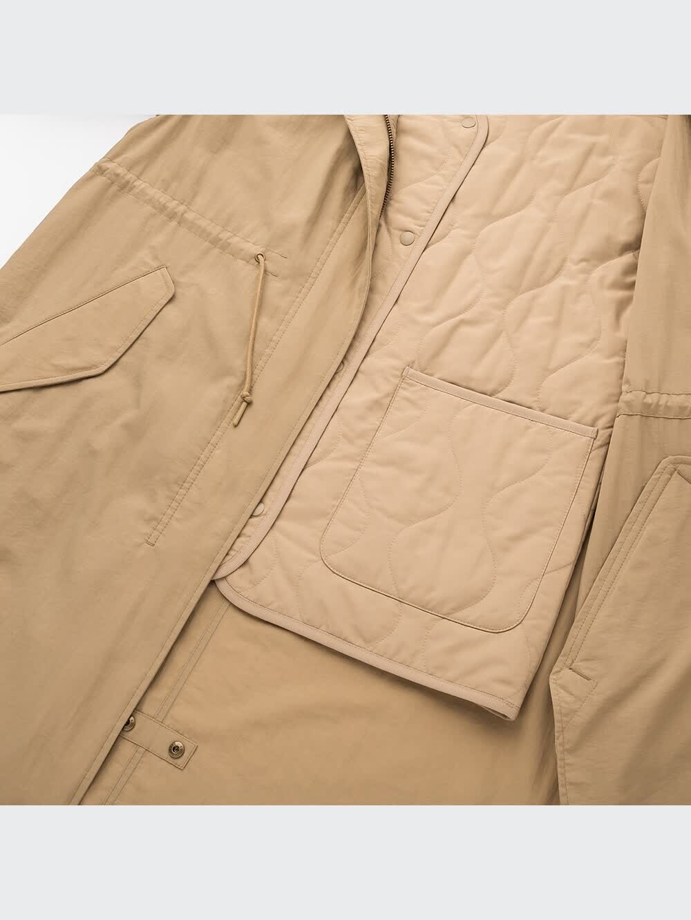 希少！ 新品未使用！ ユニクロ アンダーカバー ライナー付きモッズコート M UU(UNIQLO×UNDER COVER)(ユーユー(ユニクロアンダーカバー