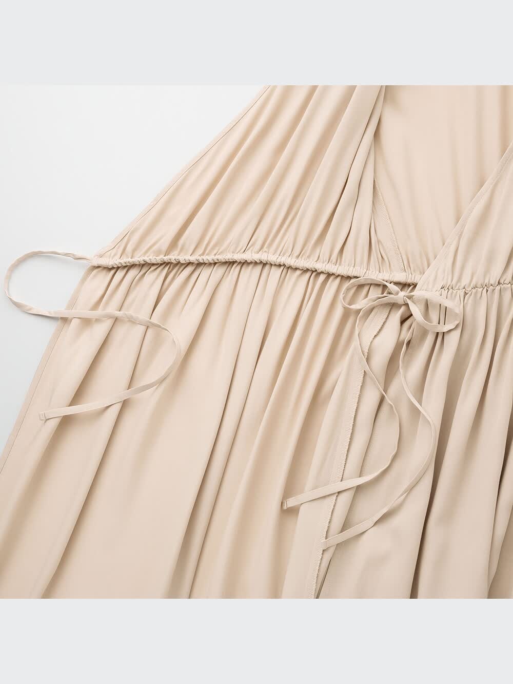 つーさん　2個セット ユニクロ公式 | レーヨンカシュクールワンピース（長袖）