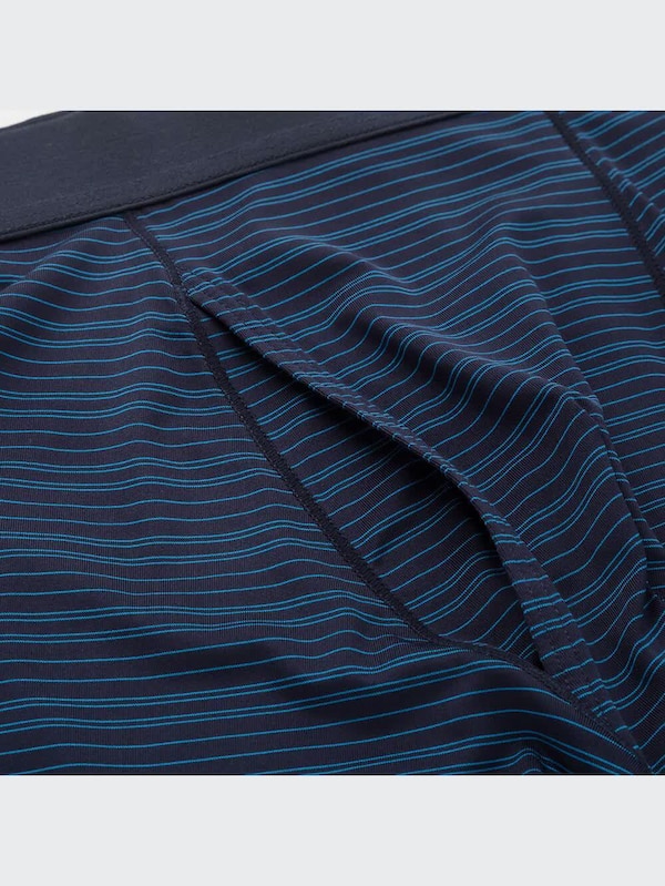 エアリズムボーダーボクサーブリーフ（前開き）