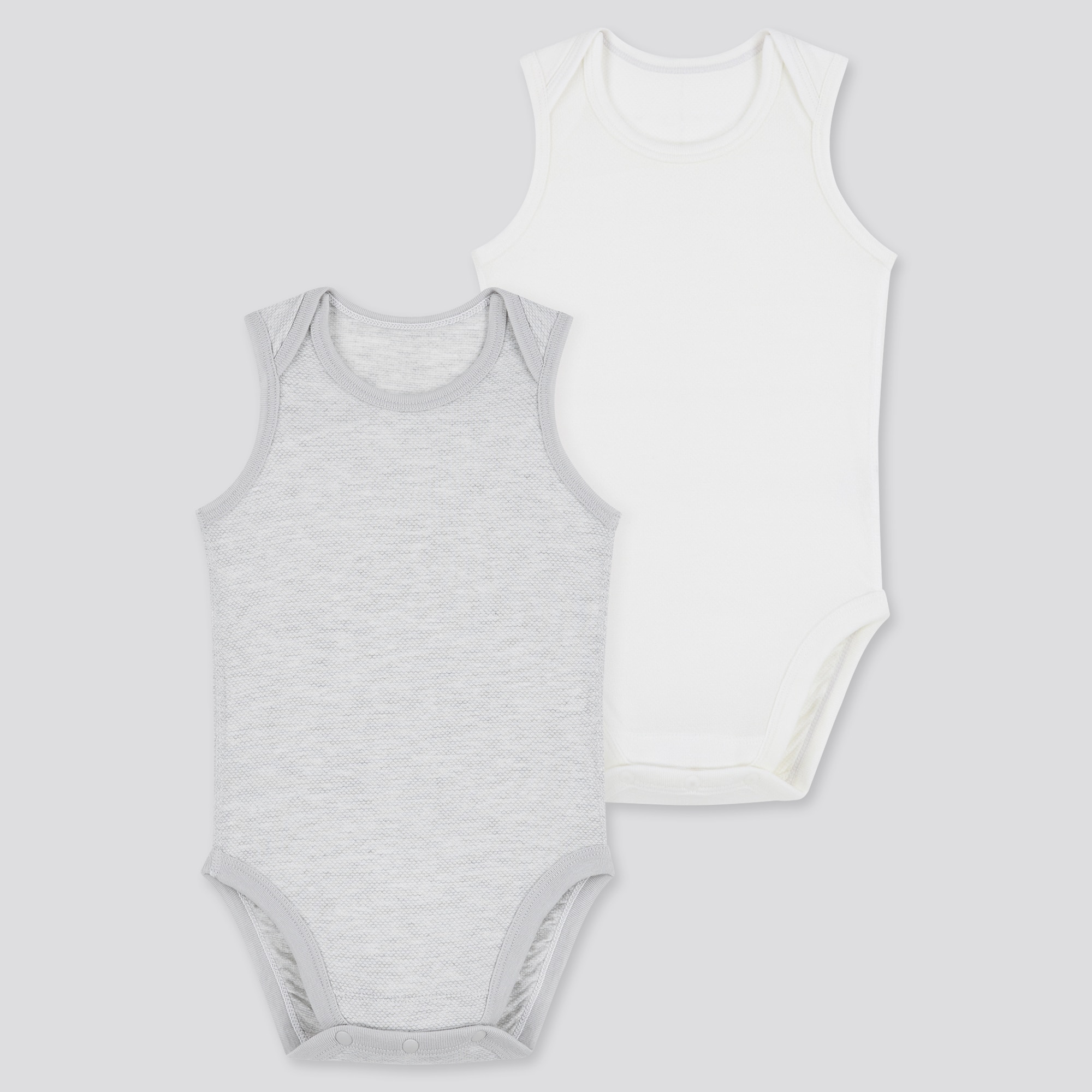 sleeveless baby bodysuit