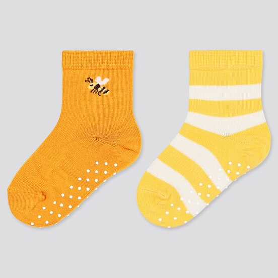 レギュラーソックス ハチ 2足組 Baby ユニクロ