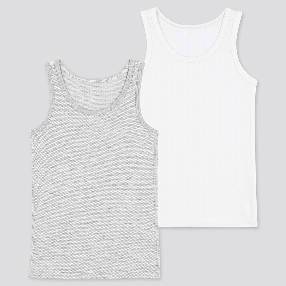 Uniqlo Babies Toddler Airism Mesh Inner Tank Top 2 Pack