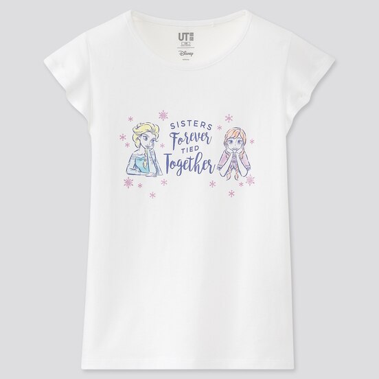 Girls ディズニー ヒロインズ ラブ ドリームズ Ut グラフィックtシャツ 半袖 Kids ユニクロ