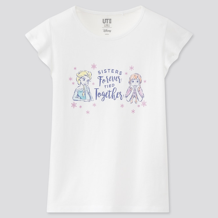 Girls ディズニー ヒロインズ ラブ ドリームズ Ut グラフィックtシャツ 半袖 Kids ユニクロ