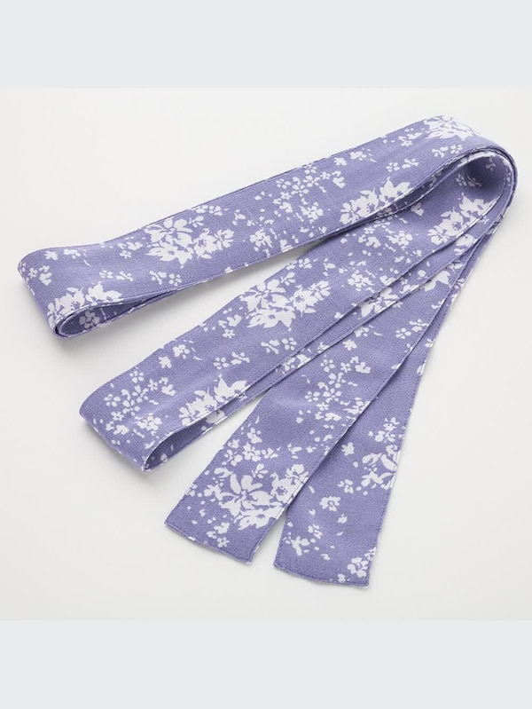 プリントシャツワンピース（7分袖）