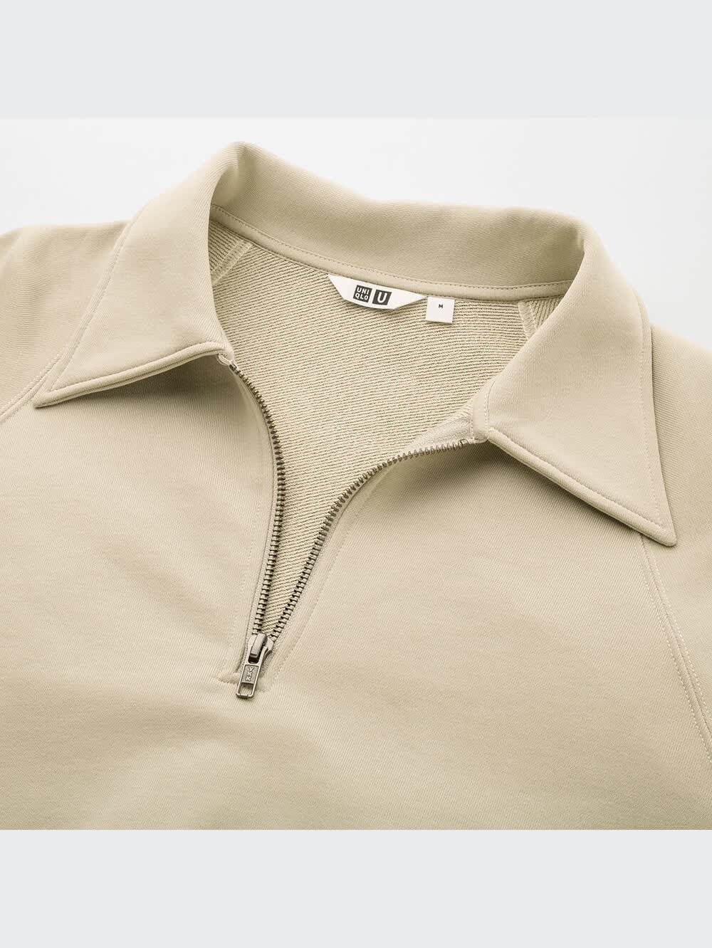 美品 希少 UNIQLO ハーフジップシャツ サイズM レディース JAL
