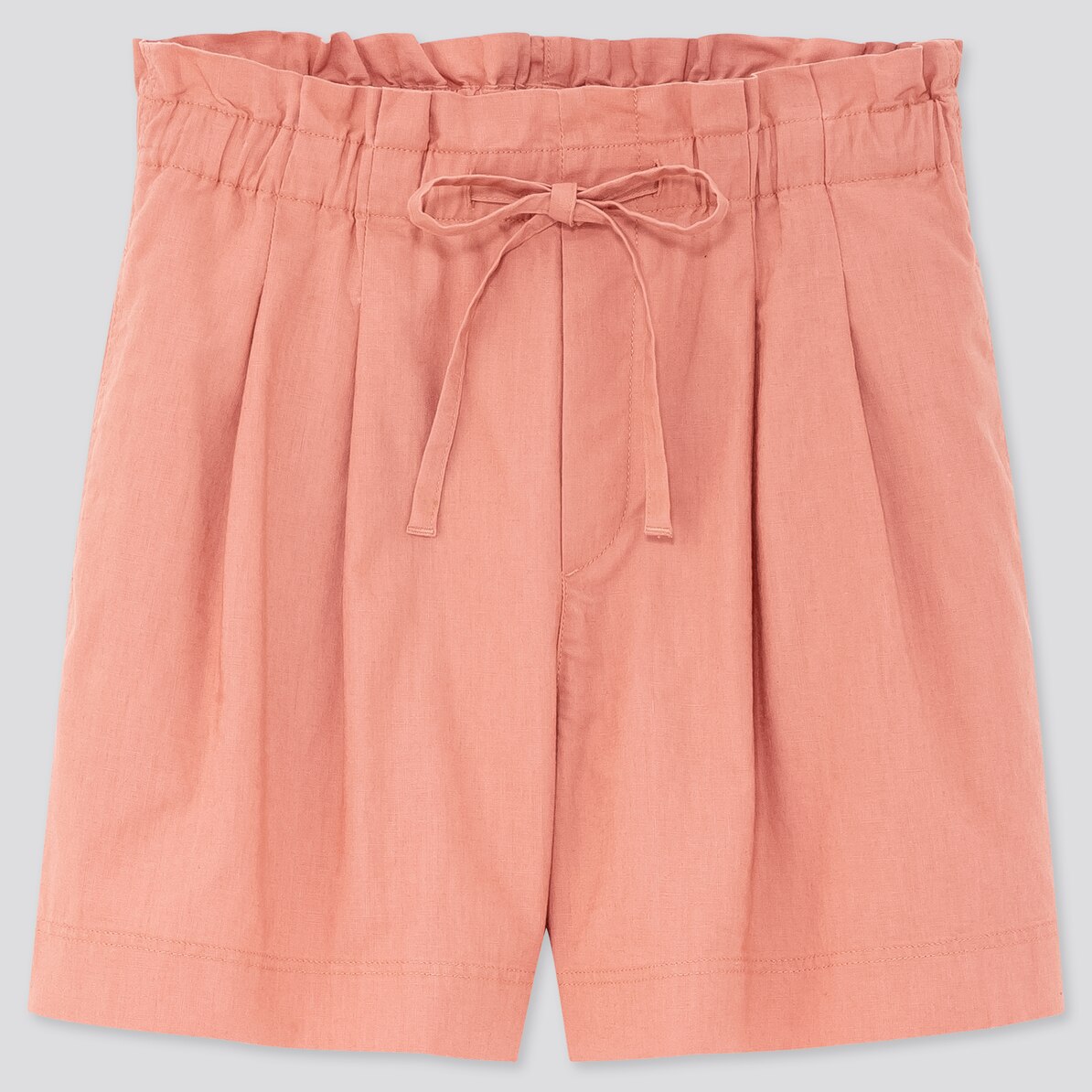 リネンコットンショートパンツ Women ユニクロ