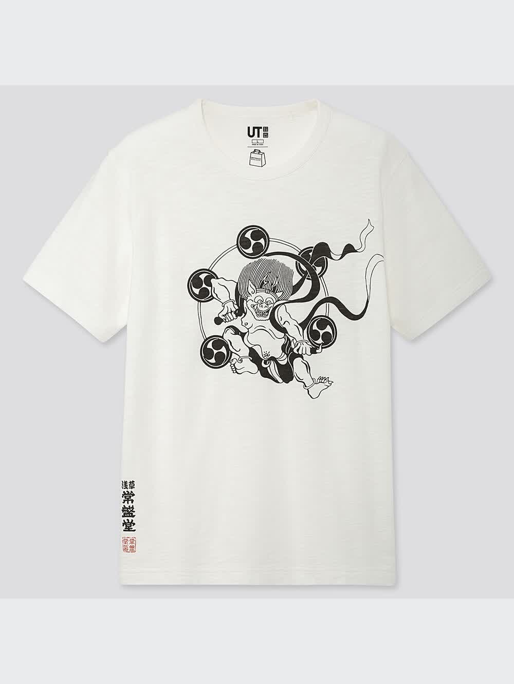 ユニクロ公式 | OMOTENASHI UT カミナリ（グラフィックTシャツ