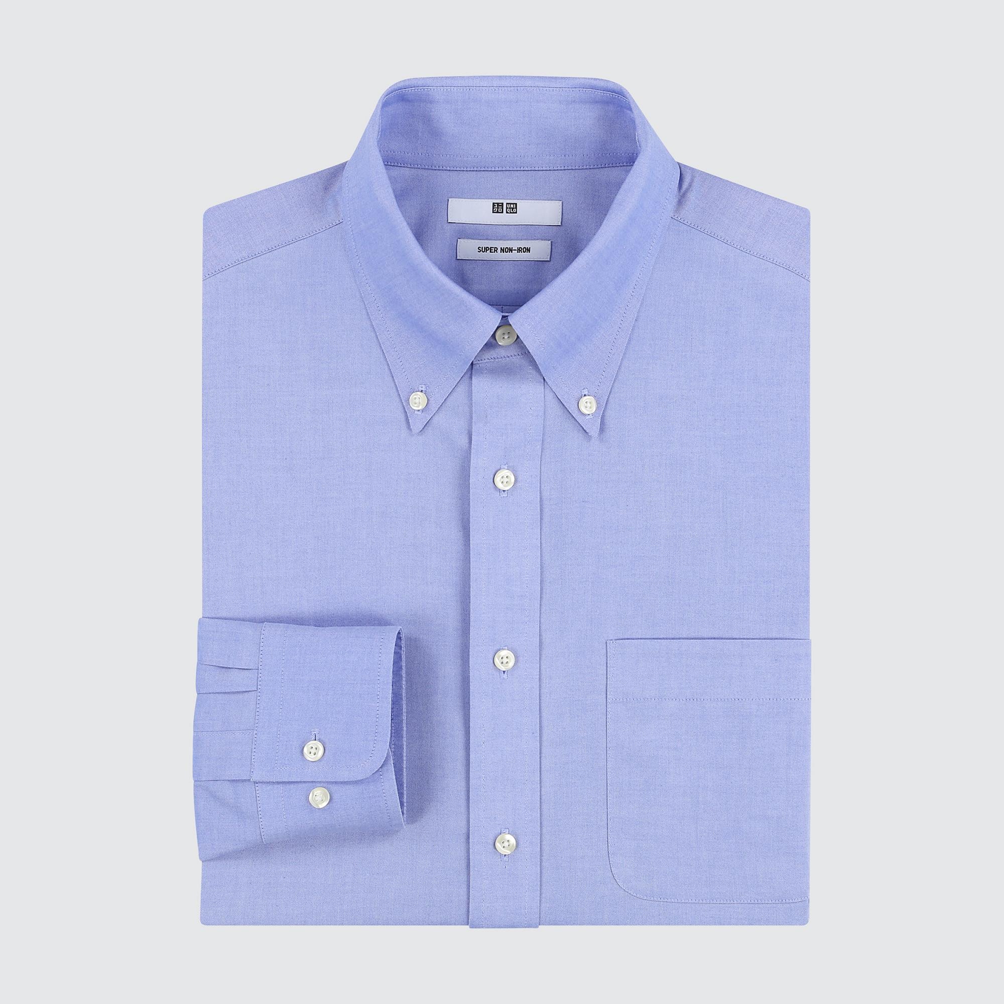 Yシャツ【新品】UNIQLO ボタンダウンシャツ4点セット　Lサイズ