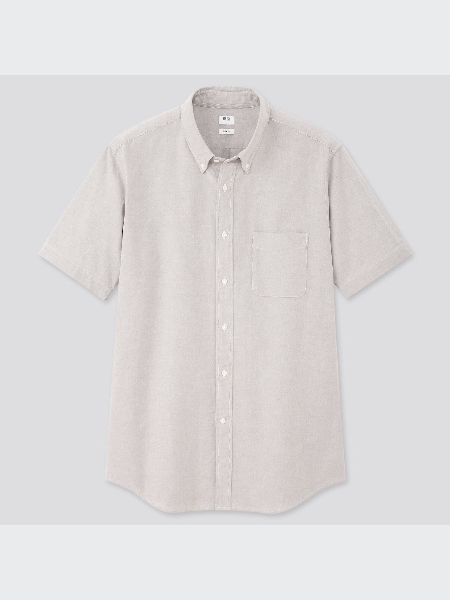 ユニクロ公式 | オックスフォードスリムフィットシャツ（ボタンダウン