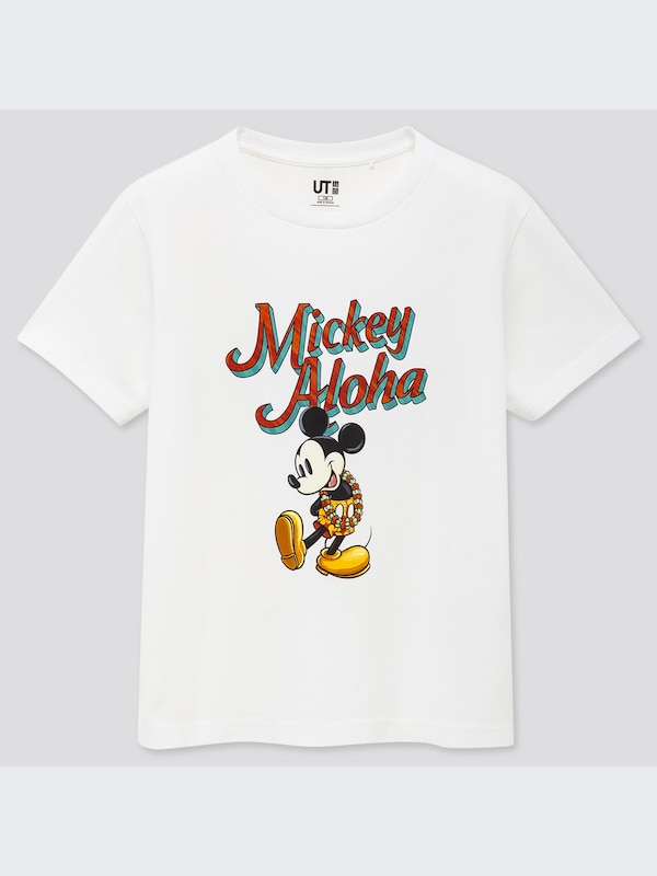 ミッキー アロハ UT（グラフィックTシャツ・半袖）