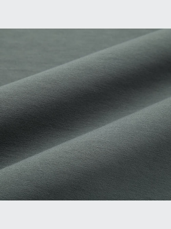 レーヨンクルーネックロングワンピース（ノースリーブ）