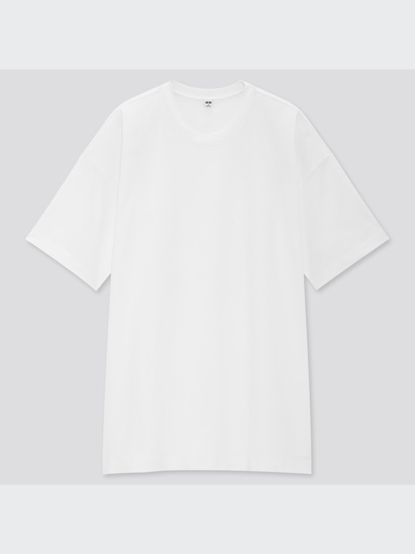 コットンリラックススリットチュニック（半袖）