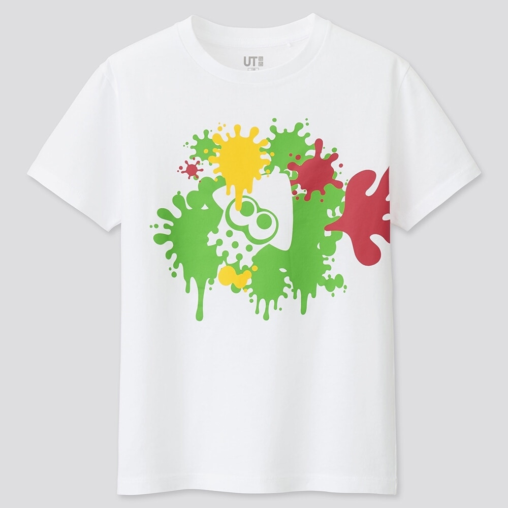 Kids スプラトゥーン Ut グラフィックtシャツ 半袖 Kids ユニクロ