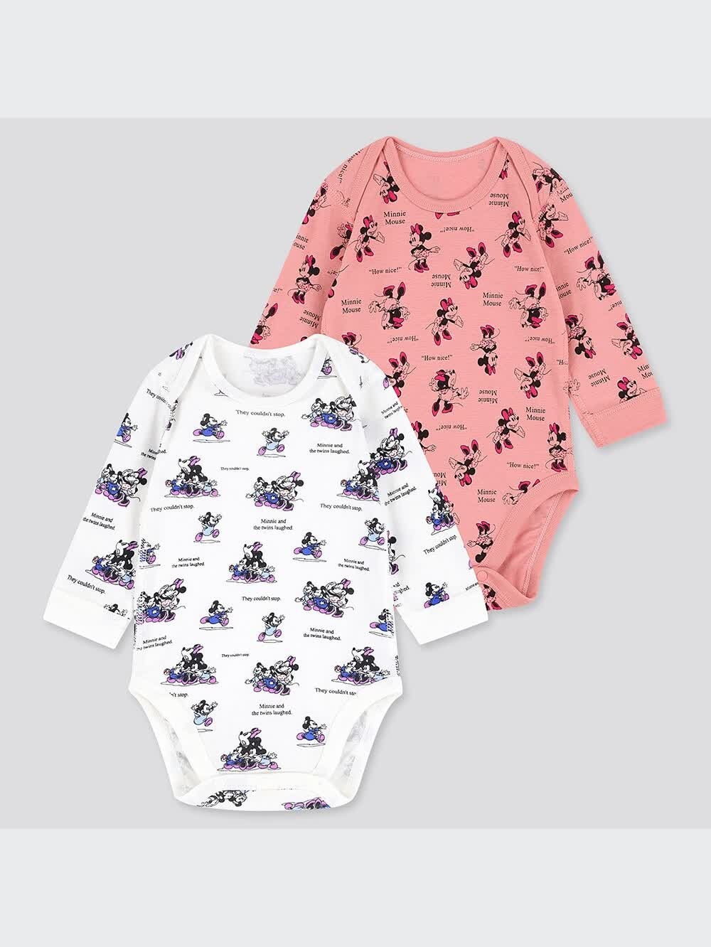 ユニクロ公式 | ディズニー・ストーリーズ ボディスーツ（長袖・2枚組）