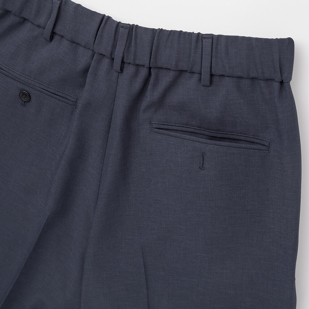 ワイドフィットテーパードパンツ Men ユニクロ