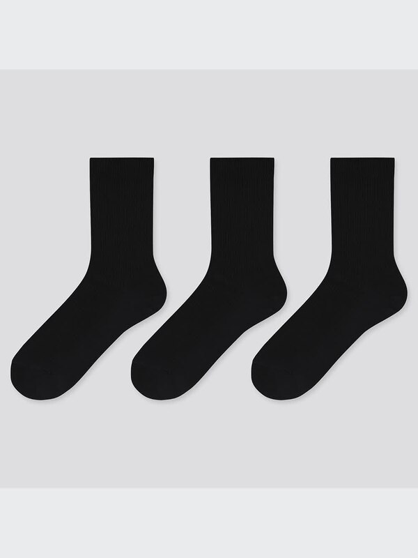 レギュラーソックス（リブ・3足組）