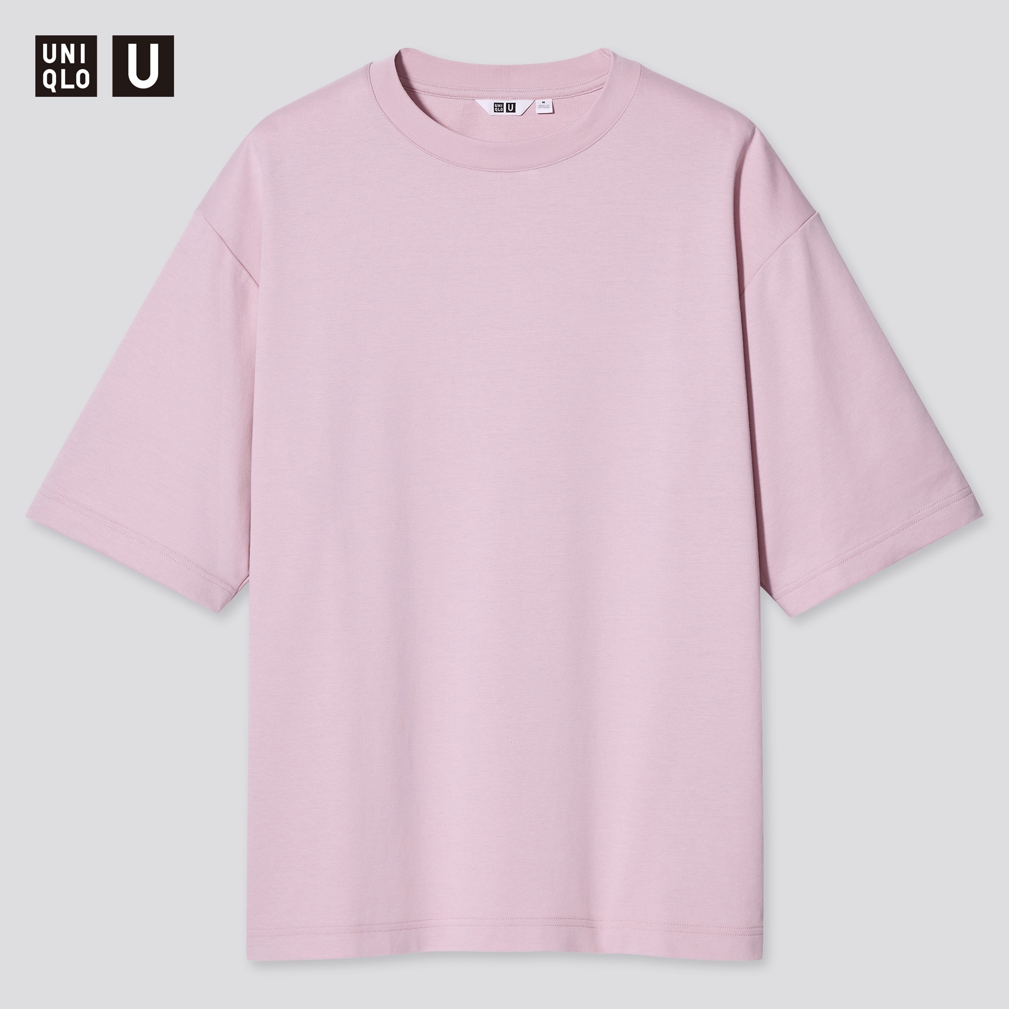 ユニクロ公式 | エアリズムコットンオーバーサイズTシャツ（5分袖）