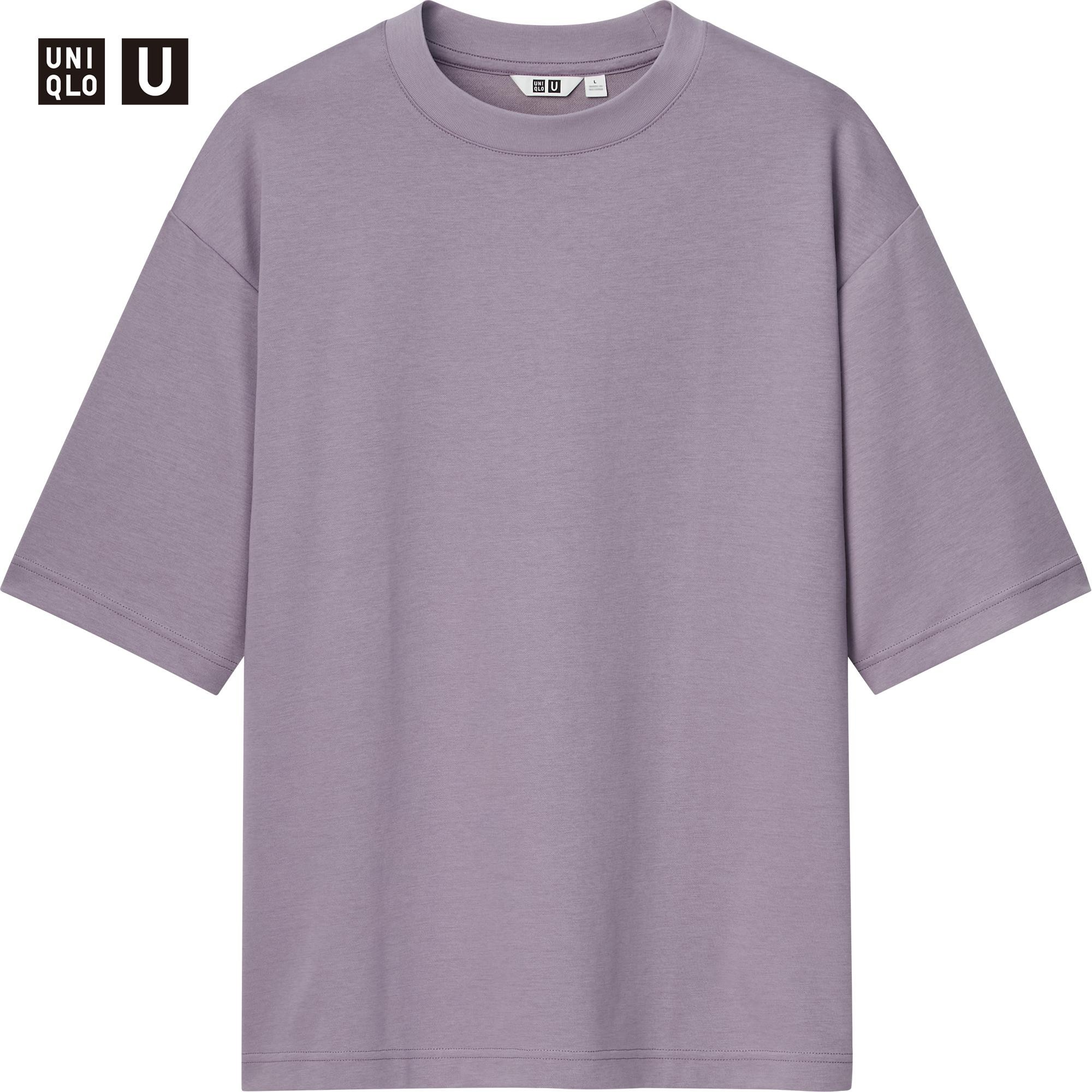 エアリズムコットンオーバーサイズTシャツ（5分袖） (男女兼用) | ユニクロ