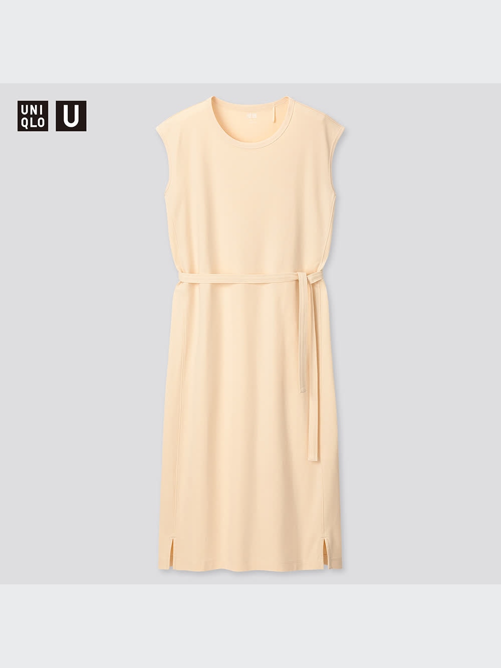 ゆページ UNIQLO（ユニクロ）の「クレープタックワンピース（ノースリーブ