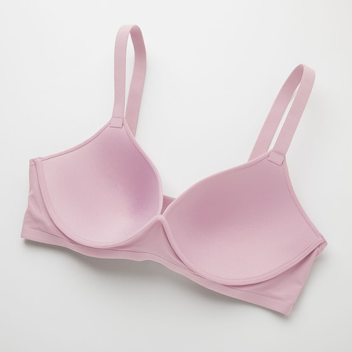 Uniqlo Lilac Beauty Soft wireless bra, Women's Fashion, Undergarments &  Loungewear on Carousell