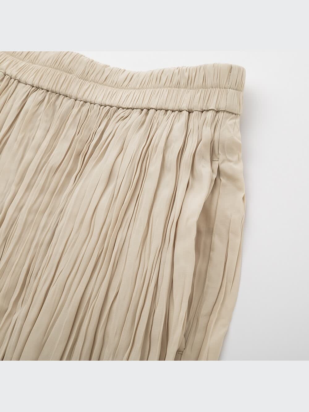 ユニクロ公式 | ワッシャーサテンスカートパンツ（丈45cm～49㎝）