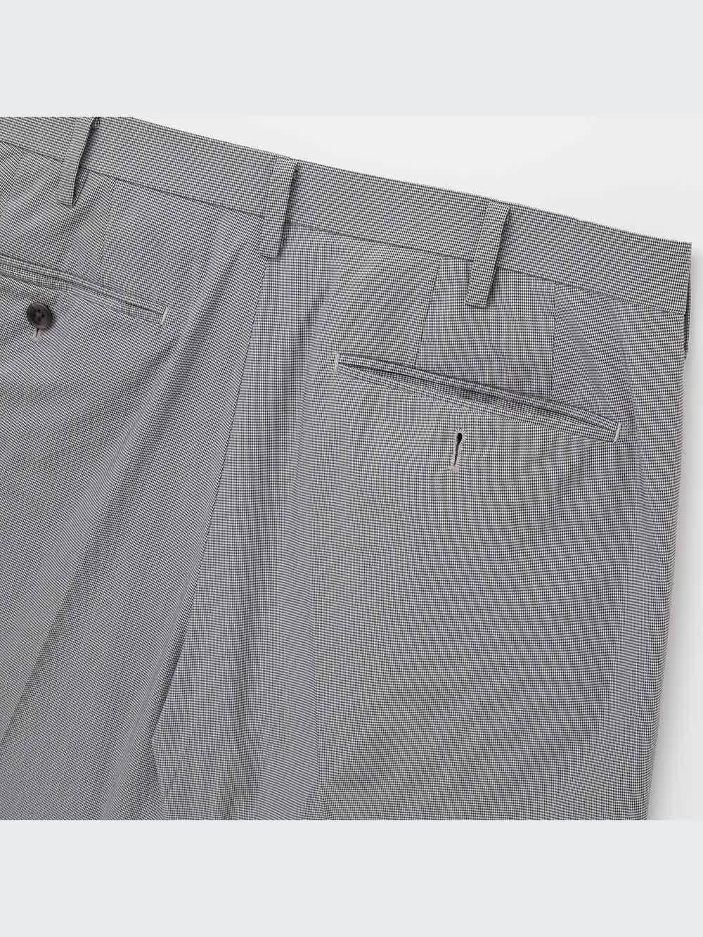 白百さま専用新品UNIQLOユニクロ感動パンツグレー、ブラウン、チドリ3本セット ユニクロ公式 | 感動パンツ2WAYストレッチ（チドリ・丈85cm）