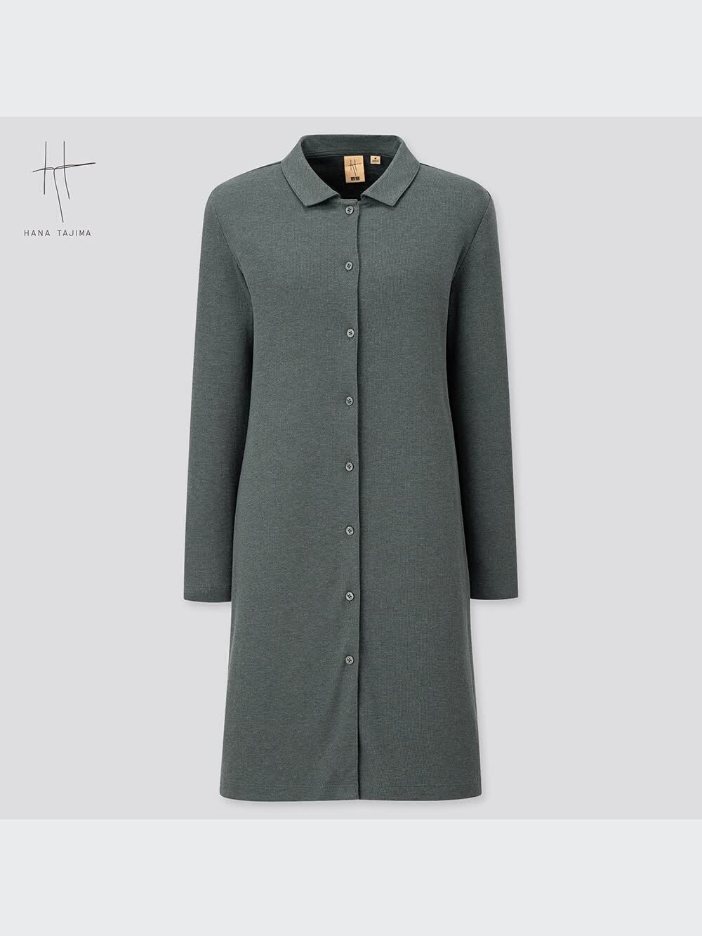未使用　UNIQLO ユニクロ リブロングカーディガン 長袖 ユニクロ UNIQLO リブロングカーディガン（長袖）M - メルカリ