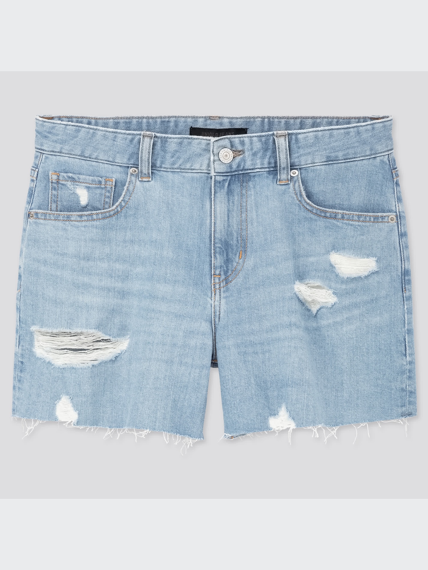   Jeans ミッドライズ デニム ショートパンツ 送関込 ユニクロ公式 | ミッドライズデニムショートパンツ