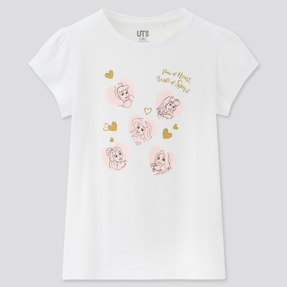 Girls ディズニー ヒロインズ ラブ ドリームズ Ut グラフィックtシャツ 半袖 Kids ユニクロ