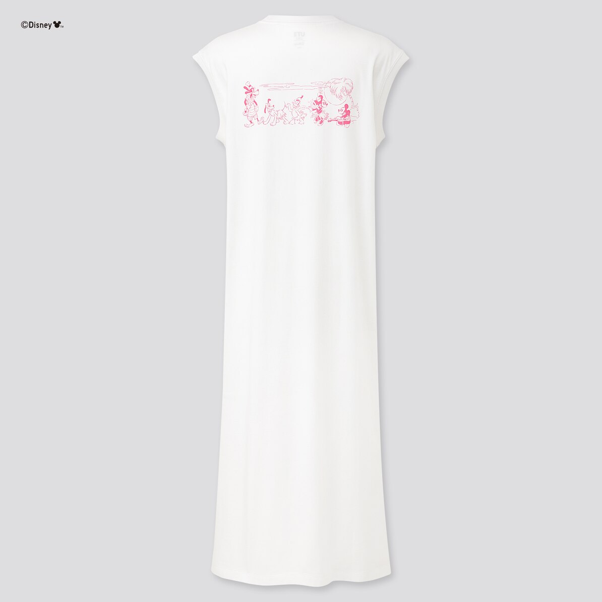 ミッキー アロハ ワンピース ノースリーブ Women ユニクロ