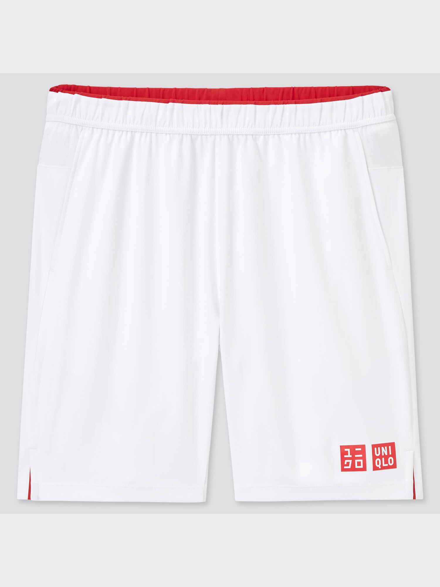 ユニクロ UNIQLO ハーフパンツ メンズ 赤 M - メルカリ