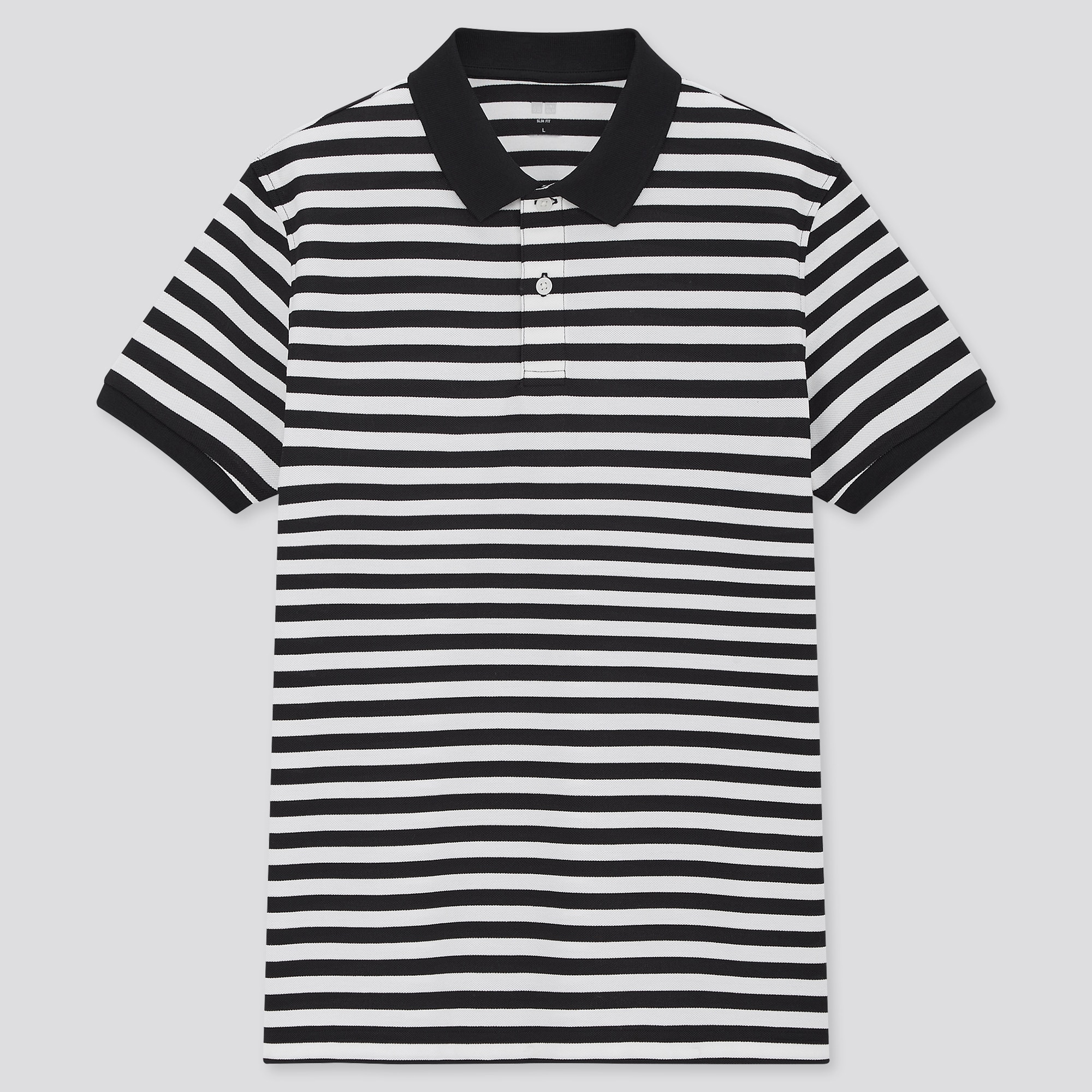 DRY Piqué Striped Polo Shirt  UNIQLO