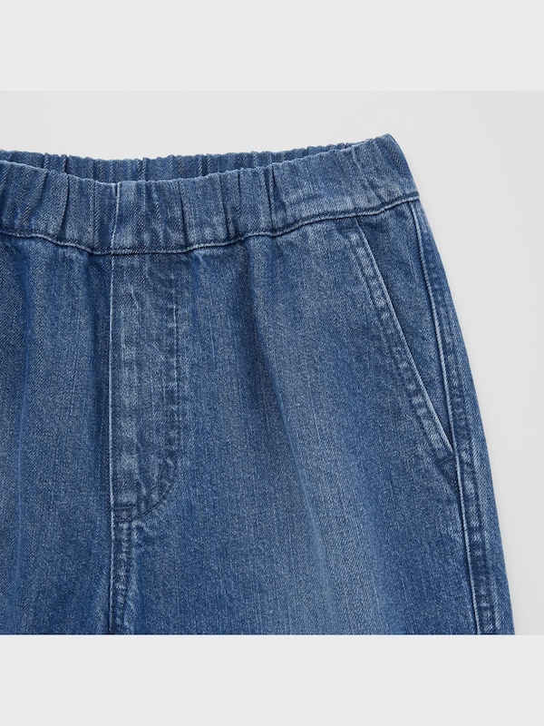 デニムイージーショートパンツ