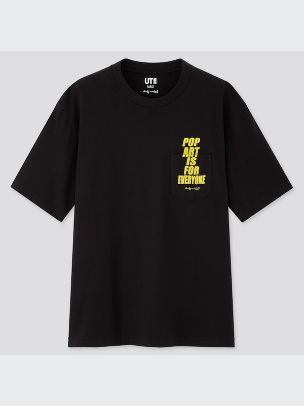 アンディ・ウォーホル：From A to B and Back Again UT グラフィックTシャツ（半袖・オーバーサイズフィット）