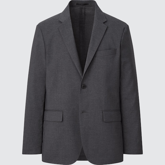 感動ジャケット ウールライク 袖丈着丈標準 セットアップ可能 Men ユニクロ