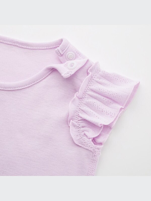 ボディスーツ（フリル・半袖）