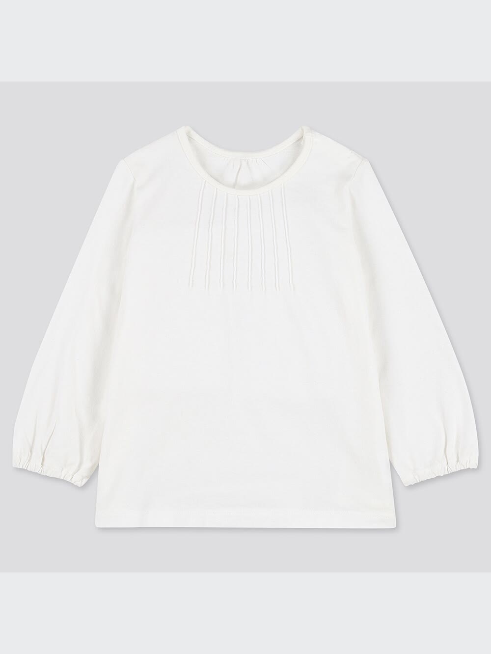 ユニクロ公式 | クルーネックT（ピンタック・長袖）